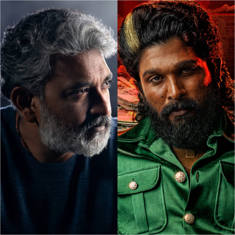 SS Rajamouli reviews Allu Arjun's entry scene from Pushpa 2 at pre-release event; fans ... SS Rajamouli reviews Allu Arjun's entry scene from Pushpa 2 at pre-release event; fans ...