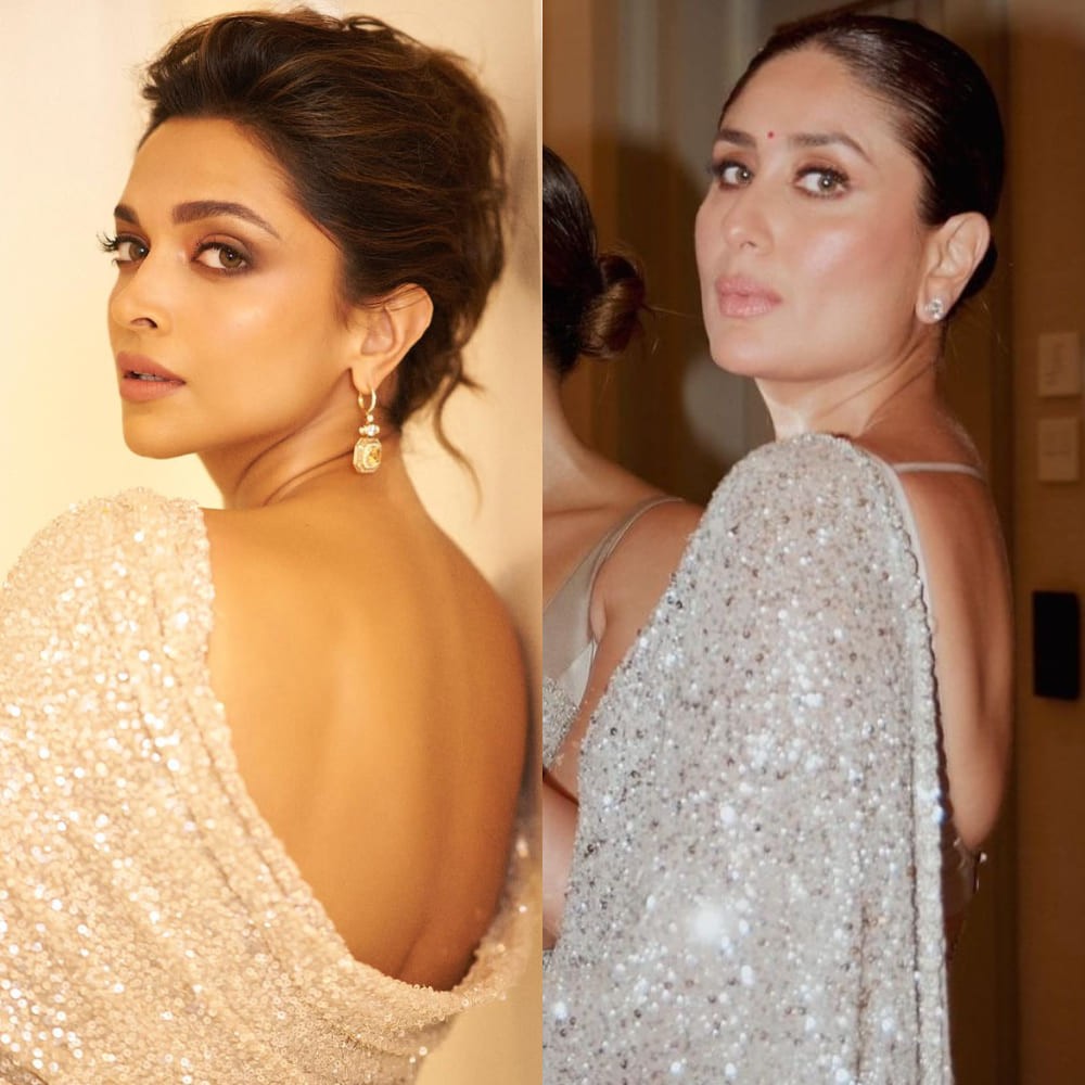 Deepika Padukone Vs Kareena Kapoor Fashion Face-Off: Who styled Sabyasachi’s shimmery s... Deepika Padukone Vs Kareena Kapoor Fashion Face-Off: Who styled Sabyasachi’s shimmery s...