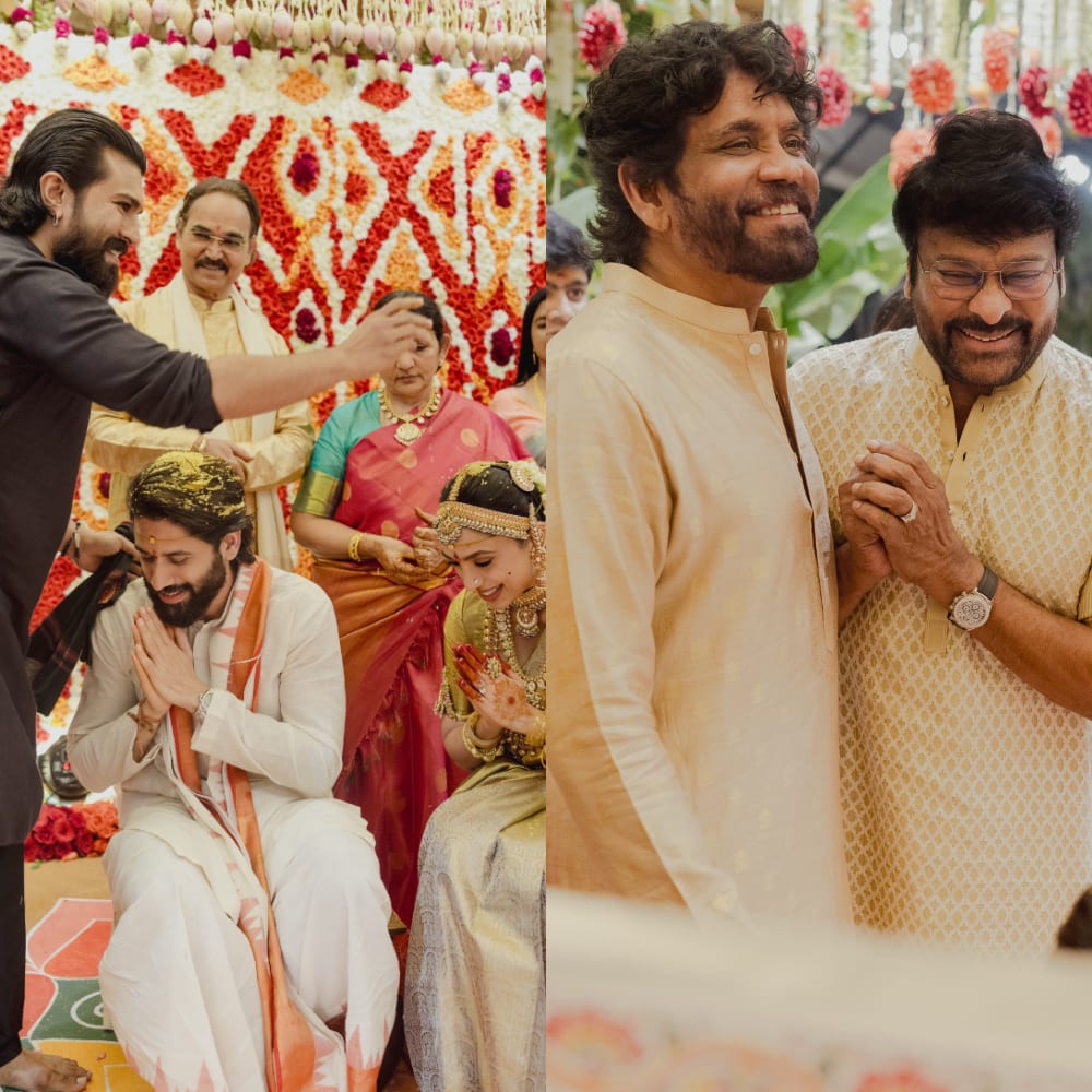 Unseen Photos: Ram Charan, Chiranjeevi, SS Rajamouli and others celebrate Naga Chaitany... Unseen Photos: Ram Charan, Chiranjeevi, SS Rajamouli and others celebrate Naga Chaitany...