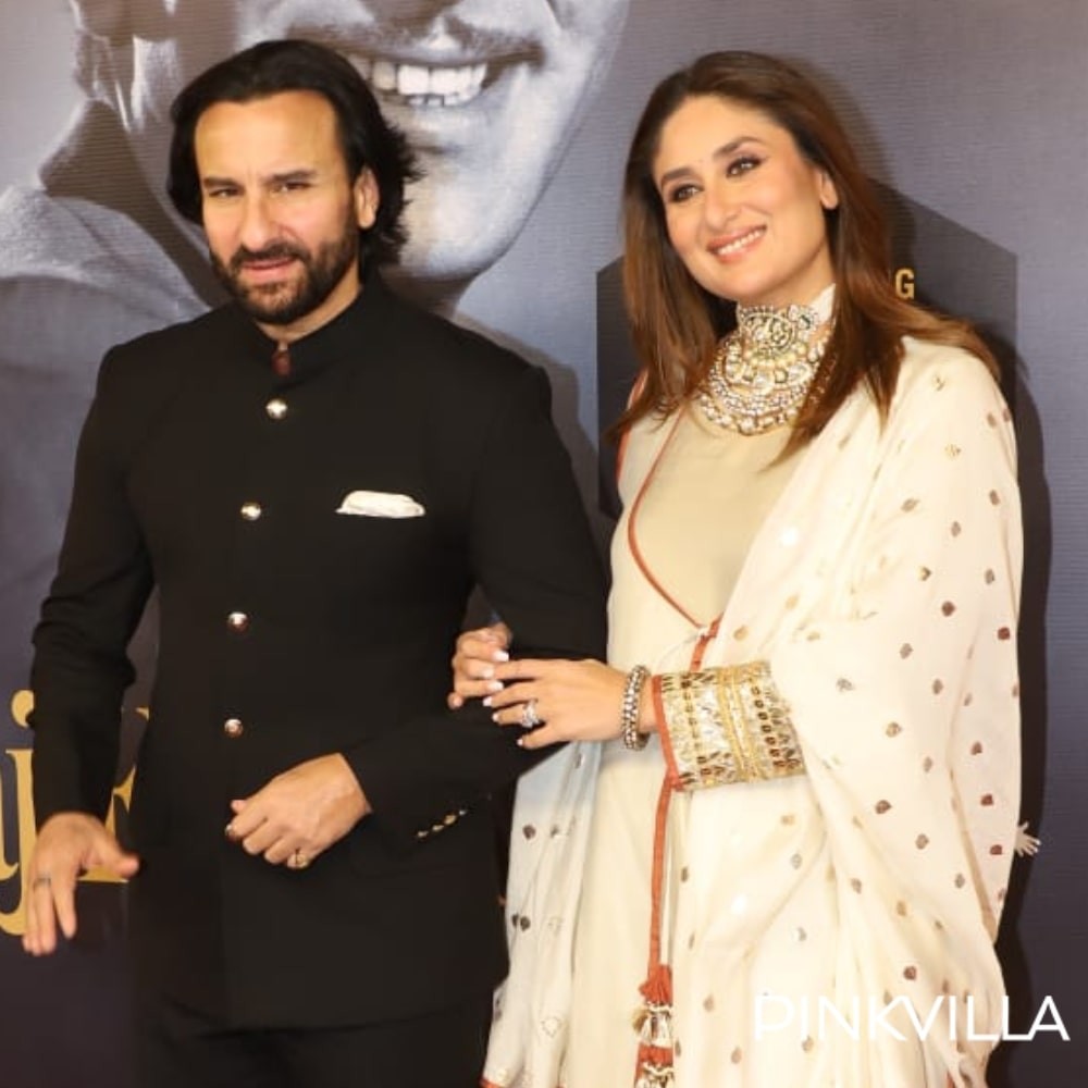 Kareena Kapoor channels desi diva vibe, arrives hand-in-hand with Saif Ali Khan; Aadar ... Kareena Kapoor channels desi diva vibe, arrives hand-in-hand with Saif Ali Khan; Aadar ...