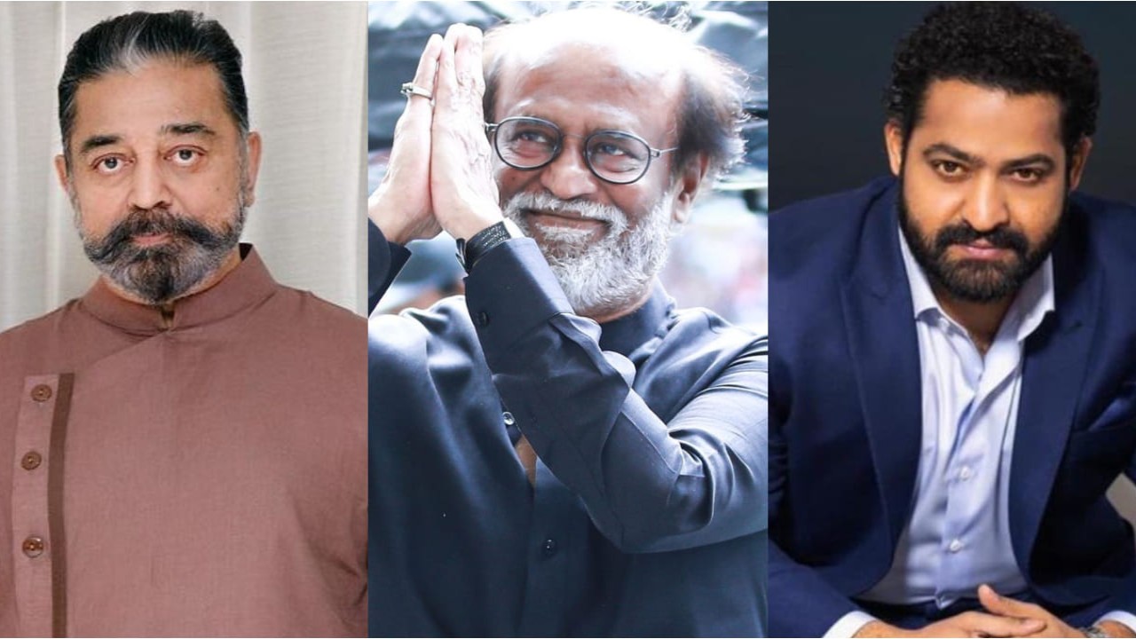 New Year 2025: Rajinikanth, Kamal Haasan, Jr NTR and others extend wishes to fans (PC: Kamal Haasan/Soundariya Rajinikanth/ Jr NTR Instagram) Kamal Haasan/Soundariya Rajinikanth/ Jr NTR Instagram