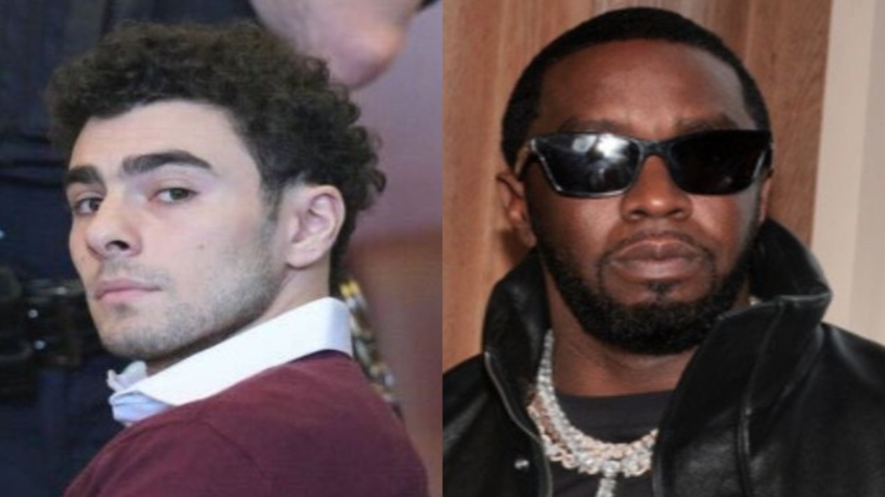 (L) Luigi Mangione and (R) Sean Diddy Combs (PC: Getty Images) Getty Images