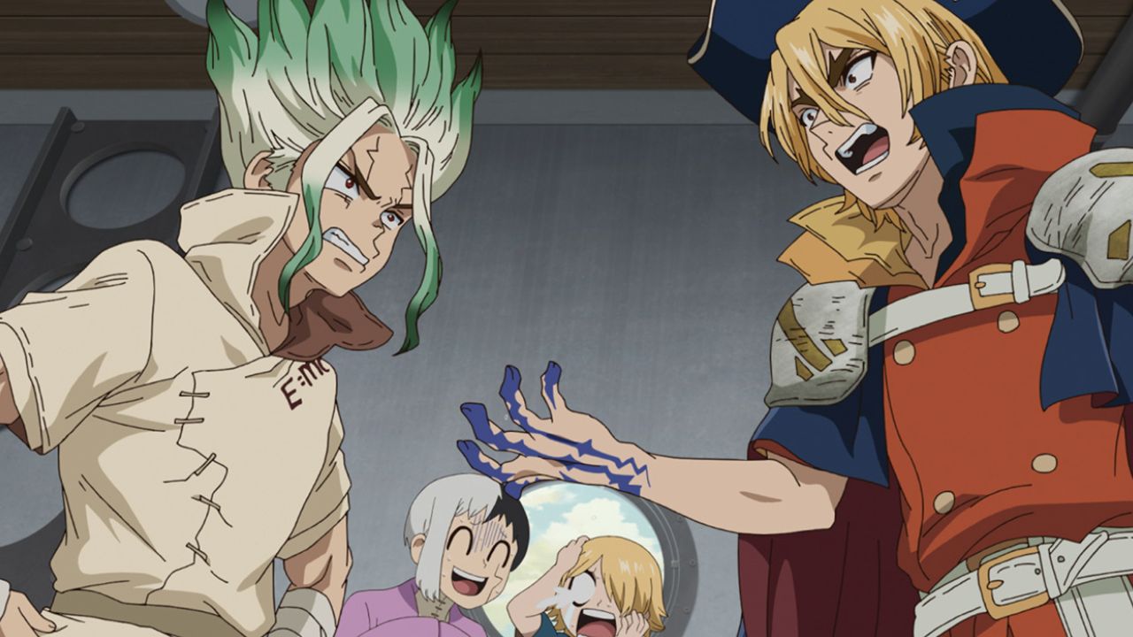 Dr. STONE [Riichiro Inagaki, Boichi, TMS Entertainment, Crunchyroll]