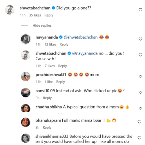 Pic Courtesy: Navya Naveli Nanda Instagram