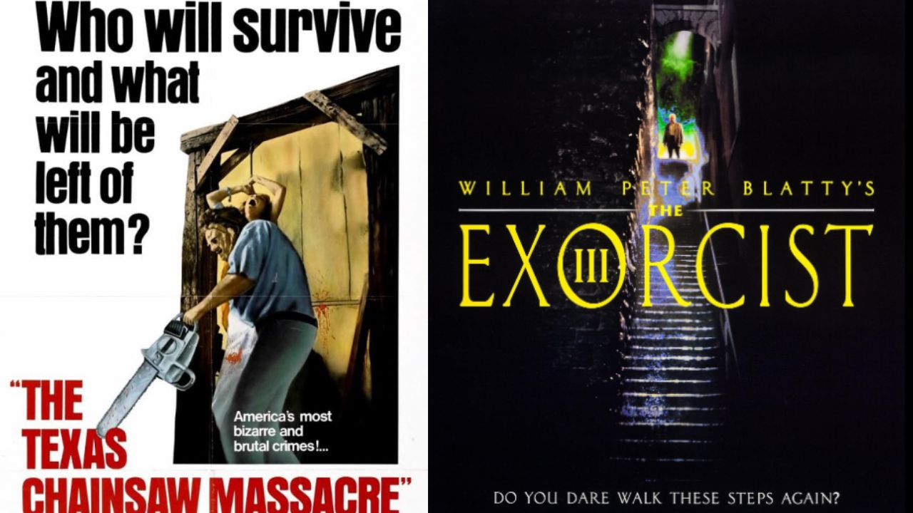 The Texas Chainsaw Massacre and The Exorcist III (via IMDb)