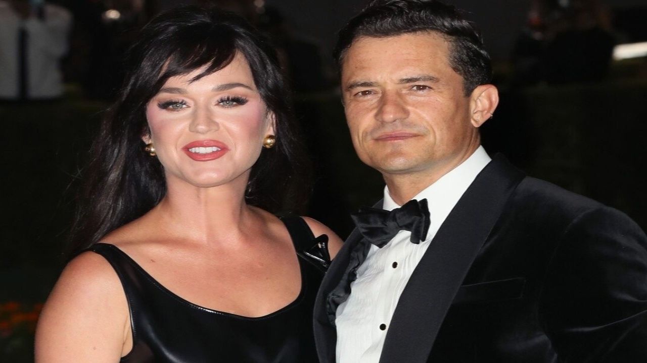 Katy Perry and Orlando Bloom (via Getty Images)