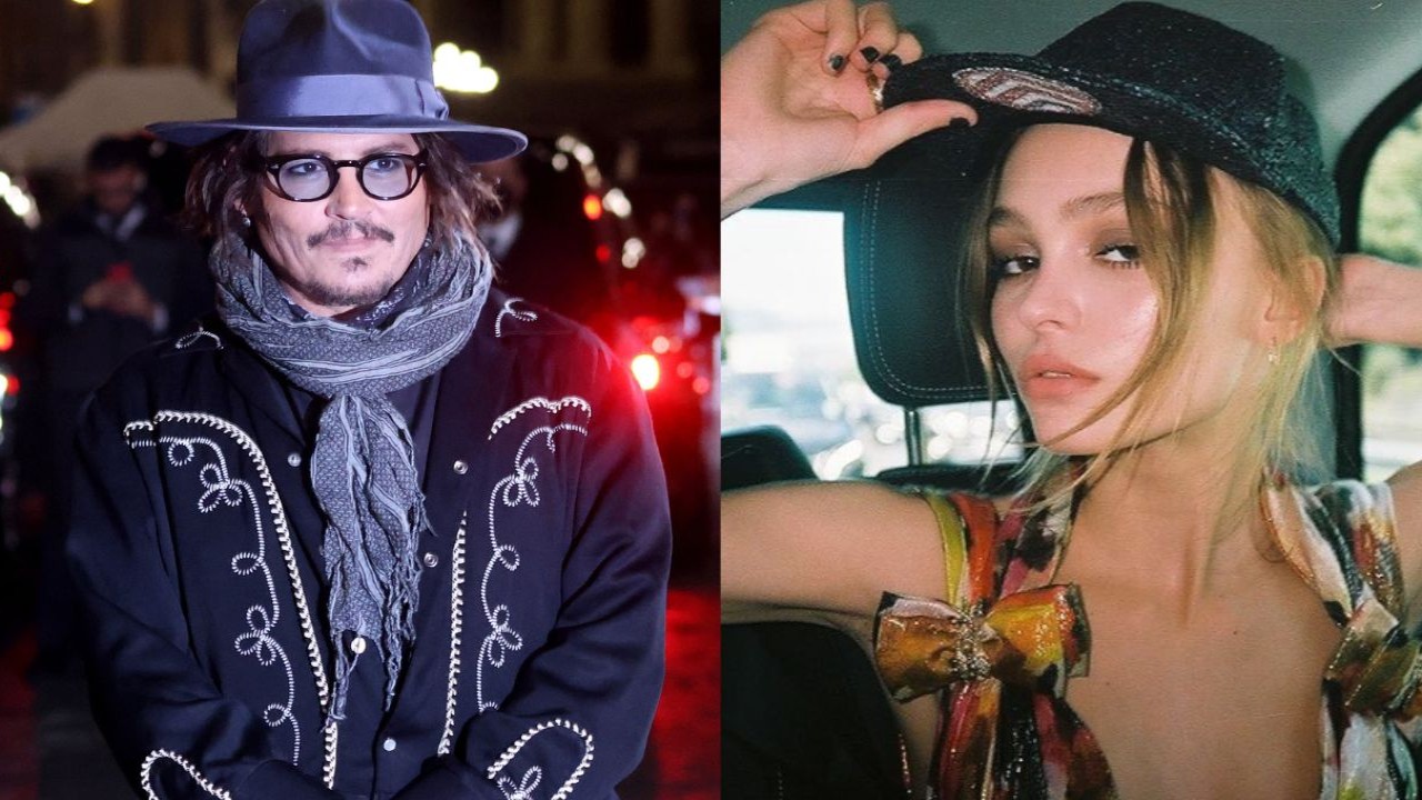 Johnny Depp via Getty Images, Instagram / Lily-Rose Depp Johnny Depp via Getty Images, Instagram / Lily-Rose Depp
