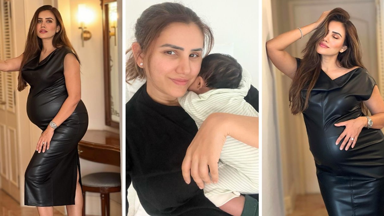 Sonnalli Seygall Reveals Swiss Ball Exercises Every Mom-to-be Should Try for a Smoother Delivery (Image Source: Instagram) Sonnalli Seygall Reveals Swiss Ball Exercises Every Mom-to-be Should Try for a Smoother Delivery