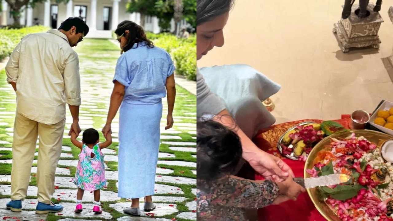 Ram Charan’s daughter Klin Kaara celebrates Maha Shivratri with mother Upasana in the most adorable way, see PIC