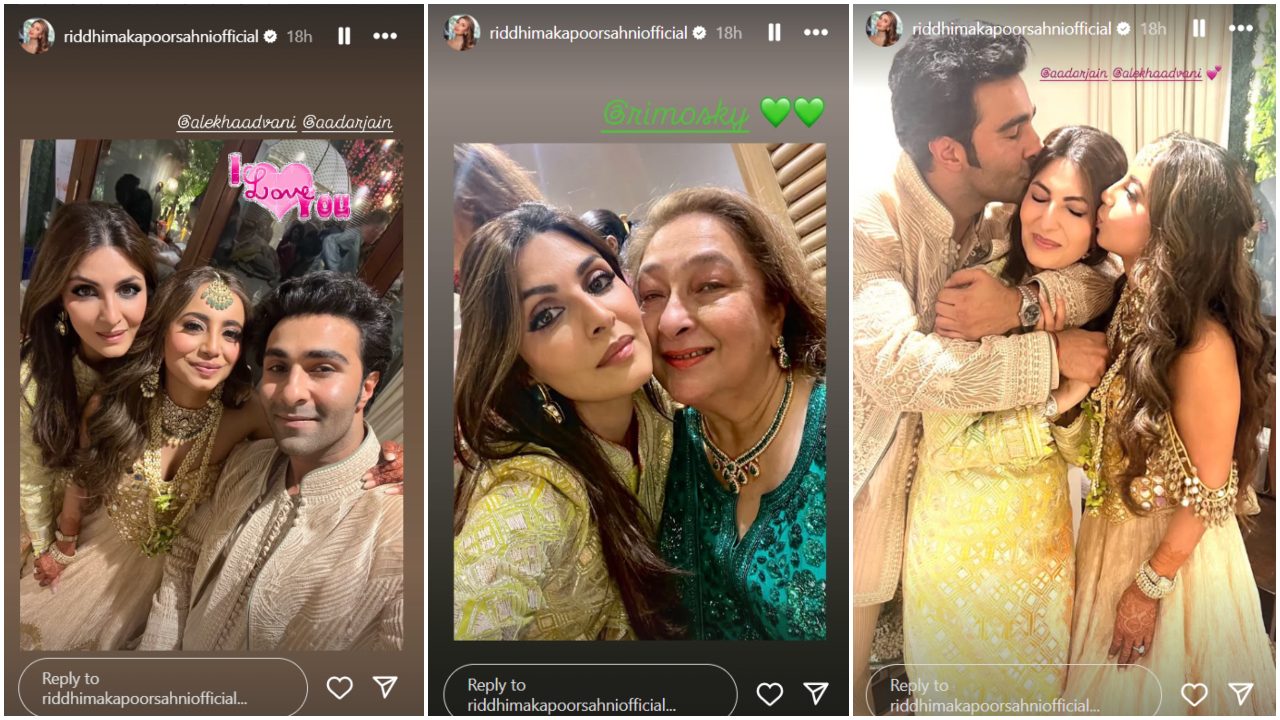Pic Courtesy: Riddhima Kapoor Sahni Instagram