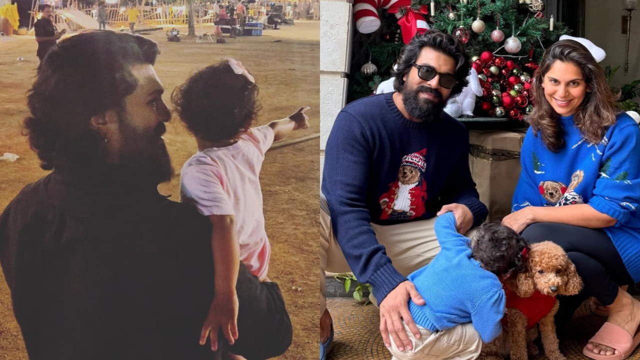 Ram Charan enjoys quality time with ‘little guest’ Klin Kaara Konidela on sets of RC16; wife Upasana REACTS