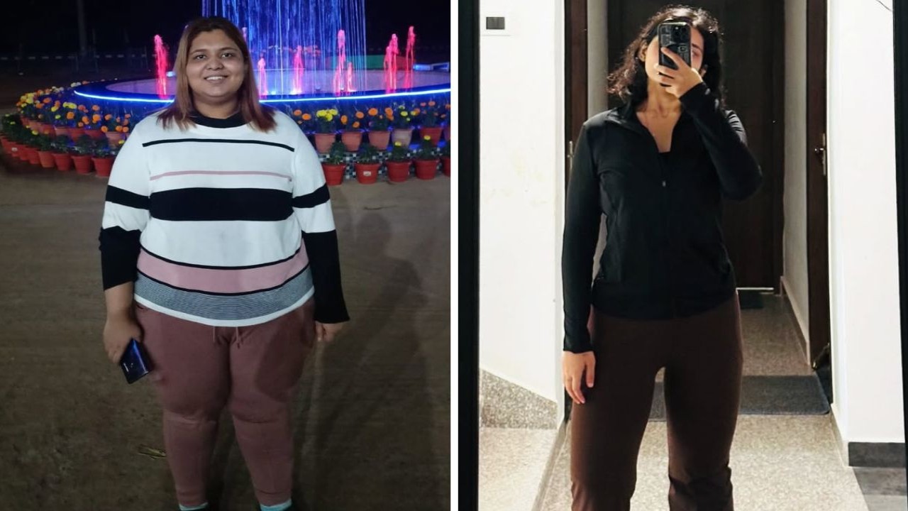 Nutritionist Pranjal Pandeys weight loss journey (Image Source: Instagram) Nutritionist Pranjal Pandeys weight loss journey