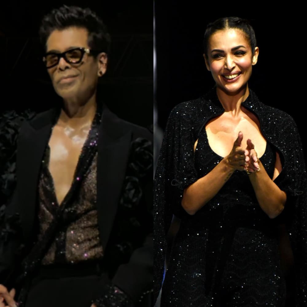 LFW 2025: Karan Johar wears black nail paint with a dramatic look; Malaika Arora turns showstopper in catsuit LFW 2025: Karan Johar wears black nail paint with a dramatic look; Malaika Arora turns showstopper in catsuit