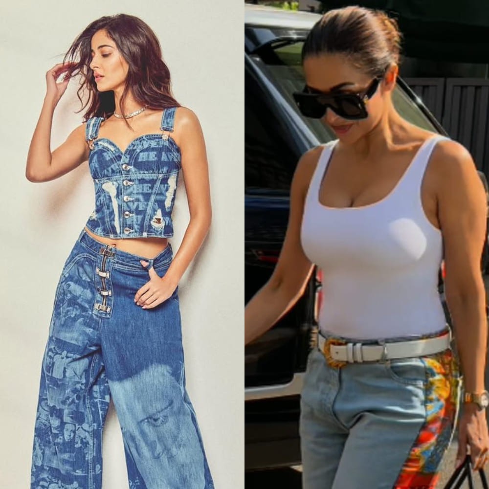From Ananya Panday to Malaika Arora: 3 quirky denim styles to try, which one would you ...