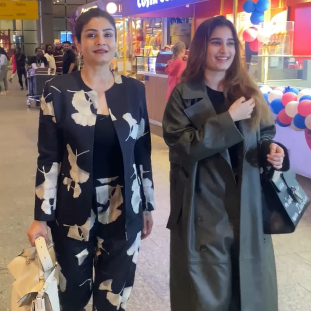 Raveena Tandon and Rasha flaunt luxury arm candies as they style designer bags worth wh...