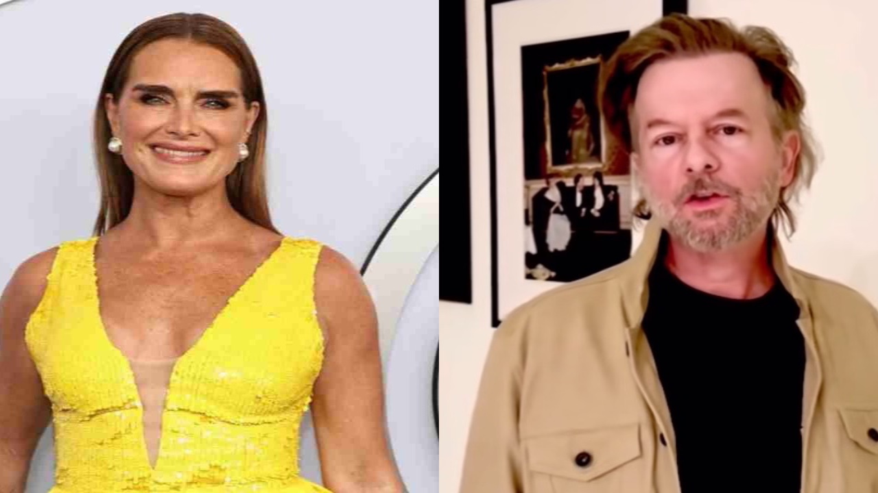 Brooke Shields, David Spade Brooke Shields, David Spade