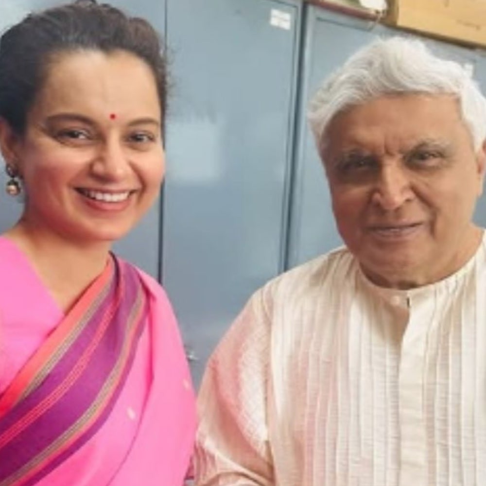Javed Akhtar jokes 'doosri pareshani mol lunga' after resolving years-long feud with Kangana Ranaut; 'she has committed that...' Javed Akhtar jokes 'doosri pareshani mol lunga' after resolving years-long feud with Kangana Ranaut; 'she has committed that...'