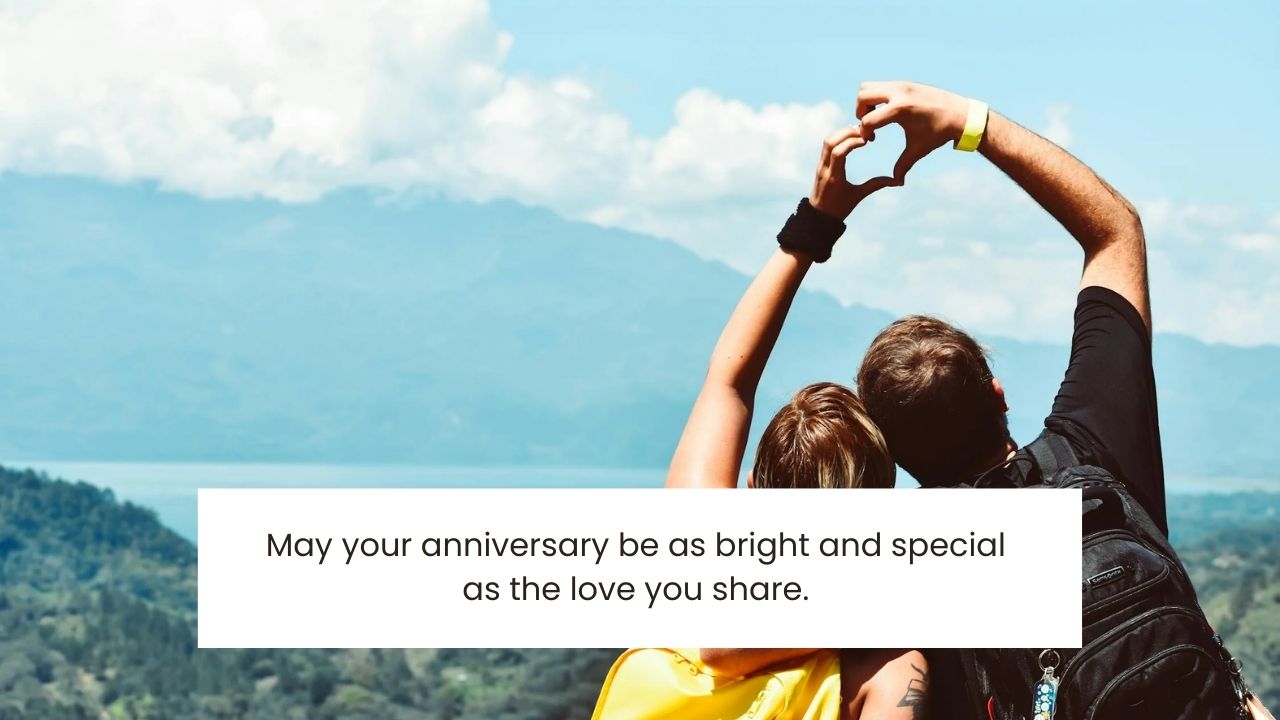 Long-distance Anniversary Wishes for Son And Daughter-in-Law