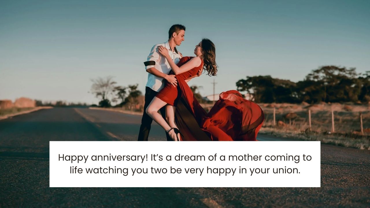 Short Wedding Anniversary Wishes for Son And Daughter-in-Law