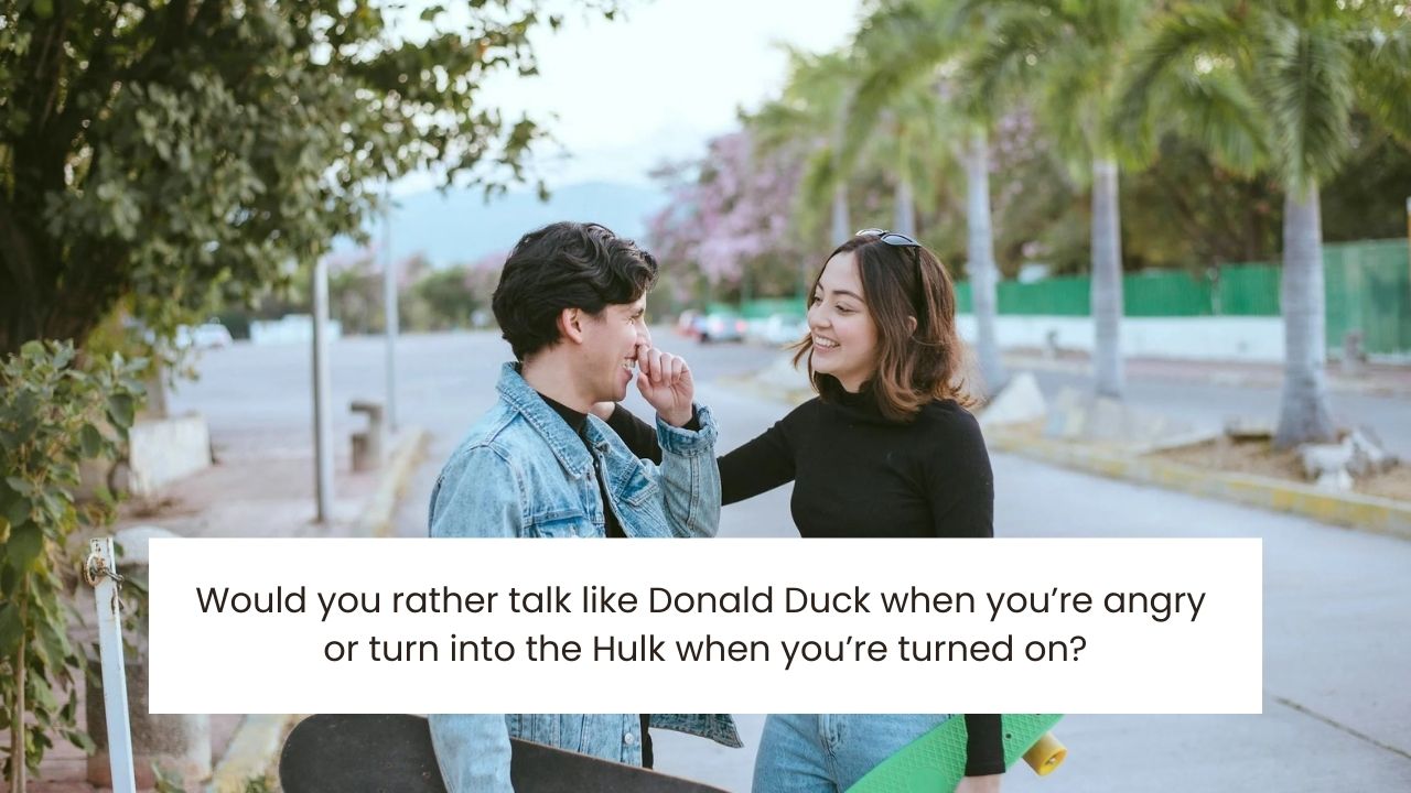 Silly questions to ask your partner
