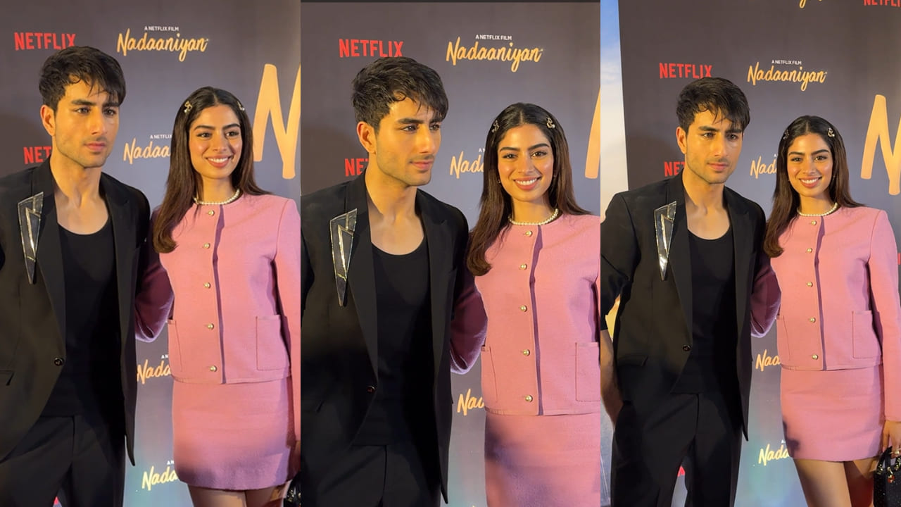 Khushi Kapoor mixes soft-girl vibes with a luxe Rs 5.2 lakh Dior bag for a memorable look at Nadaaniyan premiere