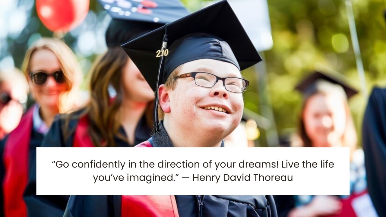 Graduation message to son