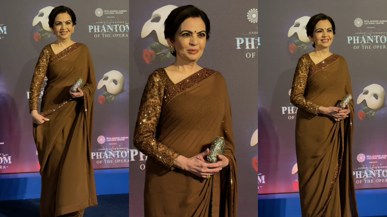 Nita Ambani pairs a Patek Philippe diamond-studded watch worth Rs 3.72 crore with Manish Malhotra saree for a mesmerizing look