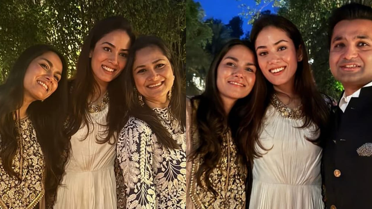 Mira Kapoor brings SOLID MASTI vibes to wedding in Rs 31,500 white gown and black embroidered jacket 