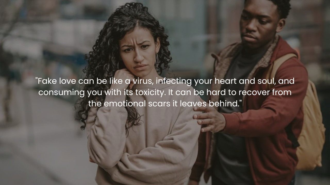 Fake love quotes