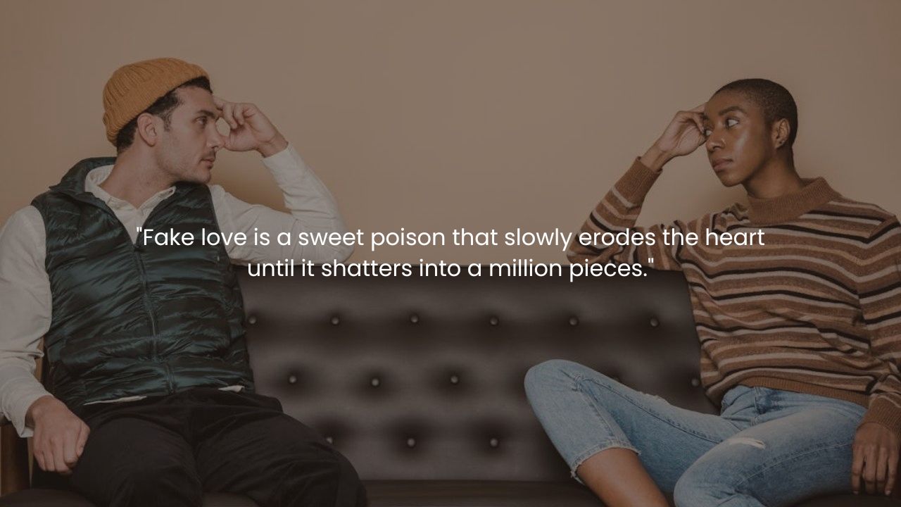 Fake love quotes in English