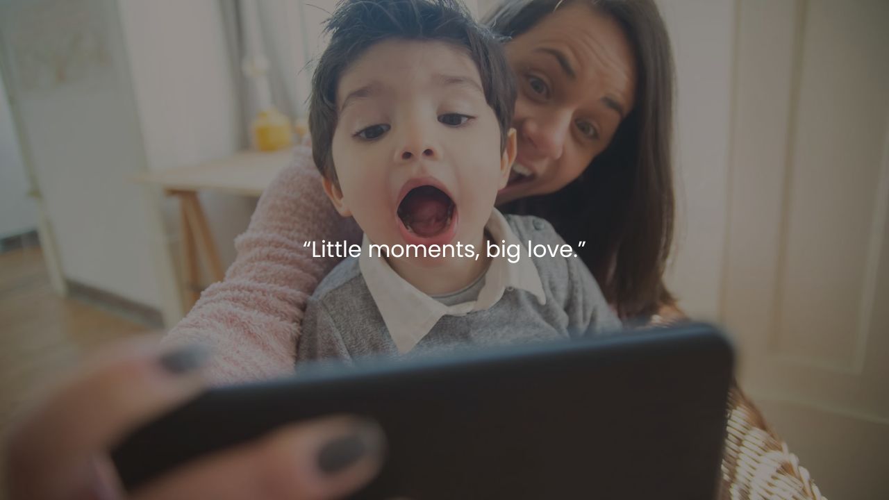 Mom-Son Selfie Captions for Instagram