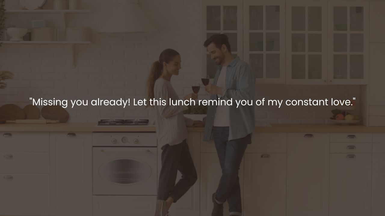 Lunch note for husband