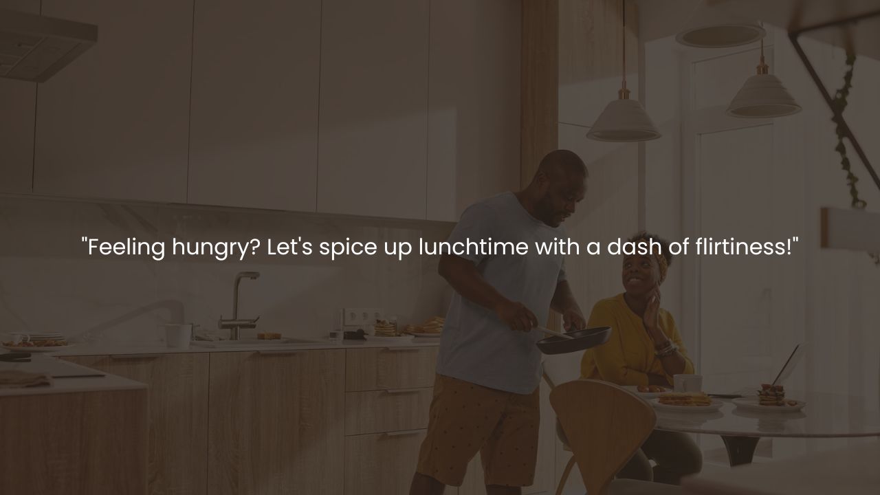 Lunch message for him