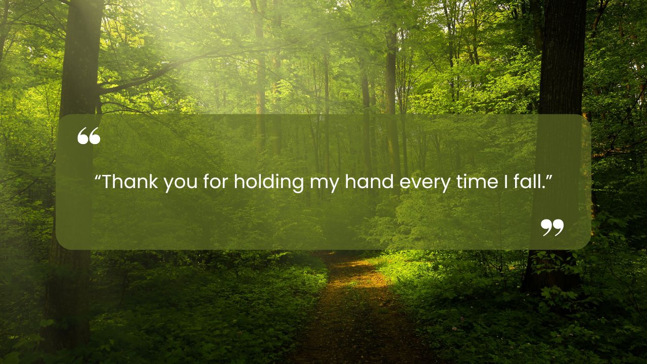 Thank you message to my love for loving me