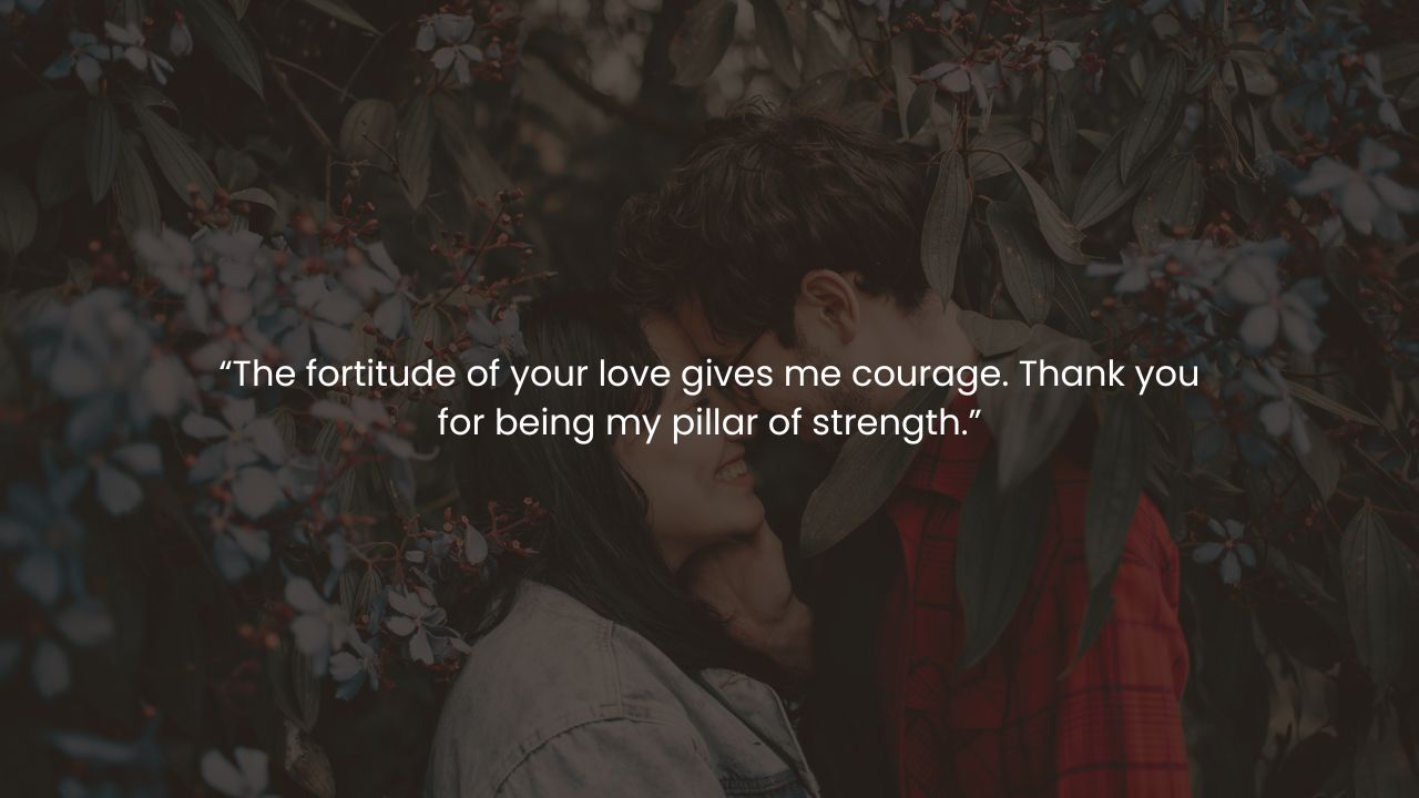 Thank you for loving me