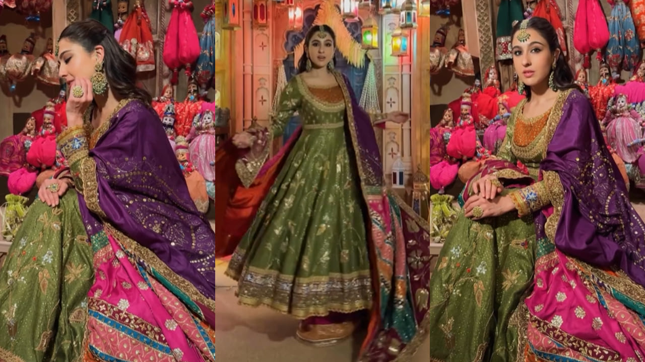 This year wish 'Eid Mubarak' in Sara Ali Khan-inspired ethnic fashion: Anarkali to Sharara set 