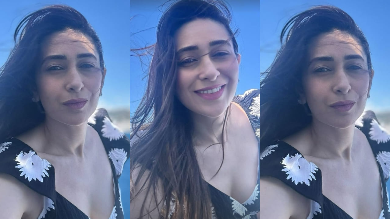 Karisma Kapoor's summer vacay OOTD is straight-up fire as she serves looks in the stunning black dress