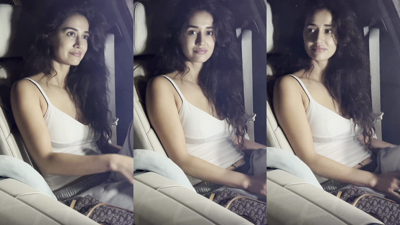 Disha Patani’s tank top and sweatpants combo never goes out of style, here’s how she styled it with Dior bag. PS: Varinder 