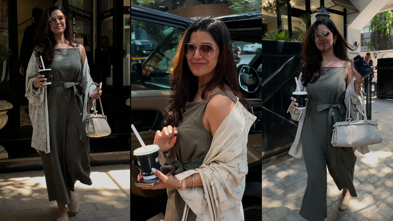 Nimrat Kaur’s jumpsuit styled with Rs 2,22,081 Prada bag is a total slay to stay cool on hot summer days