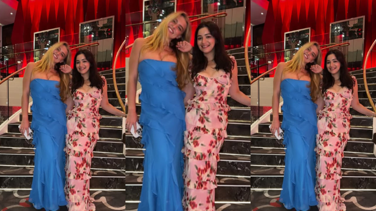 Sara Tendulkar's floral ruffle dress is just what you need to say YES to your crush's date night proposal