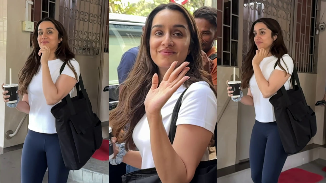 Shraddha Kapoor goes make-up-free with her effortless attire styled with flip-flops worth Rs 15,490. PC: Varinder 