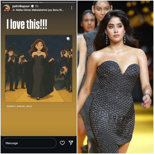 Pic Courtesy: Janhvi Kapoor Instagram and Viral Bhayani