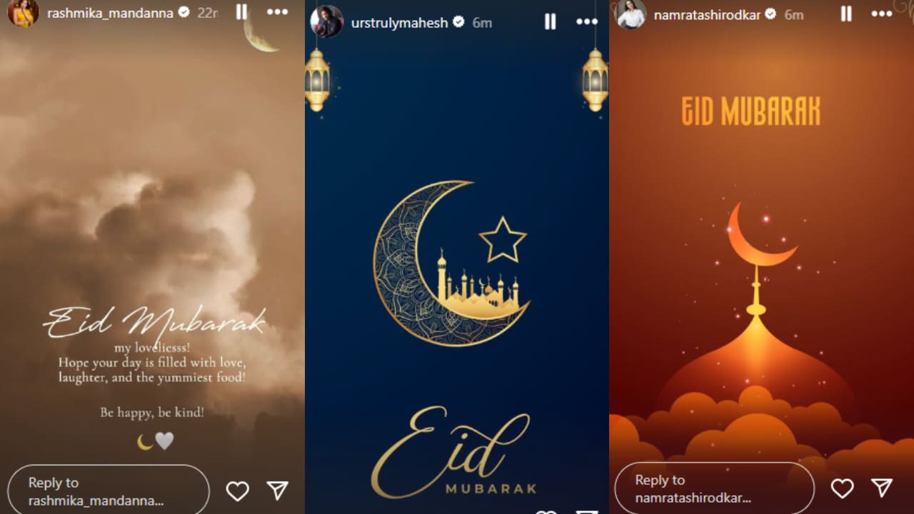 Celeb Eid wishes