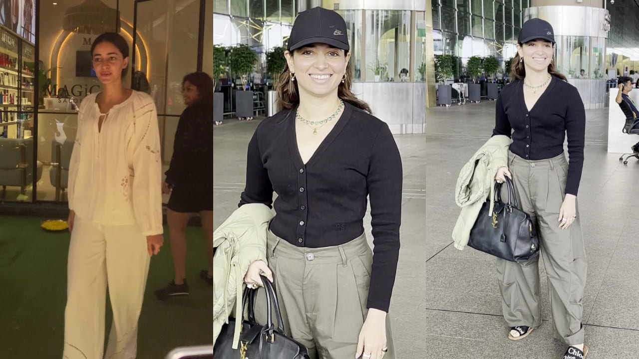 4 Fashion Looks Of The Day: Ananya Panday to Tamannaah Bhatia, B-town divas who aced casual off-duty looks 