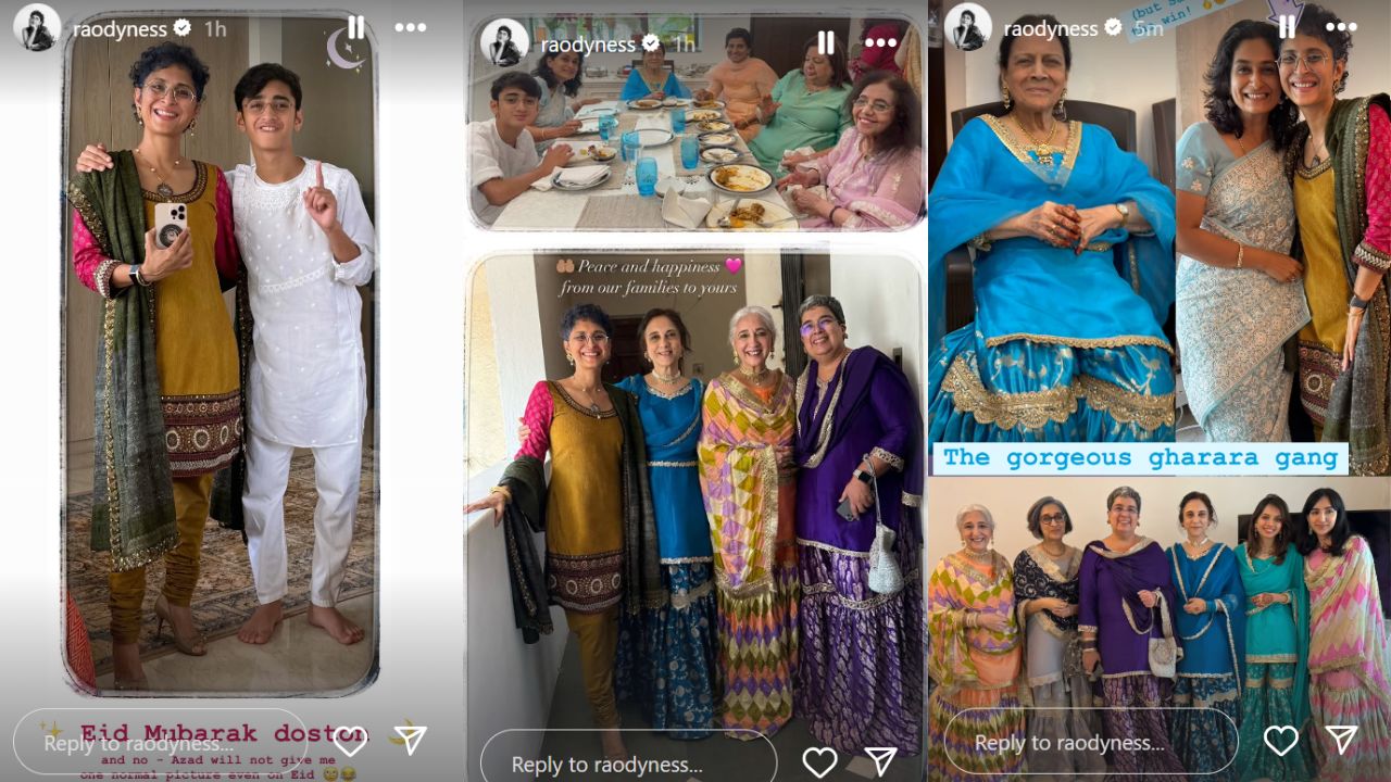 Picture Courtesy: Kiran Rao Instagram story
