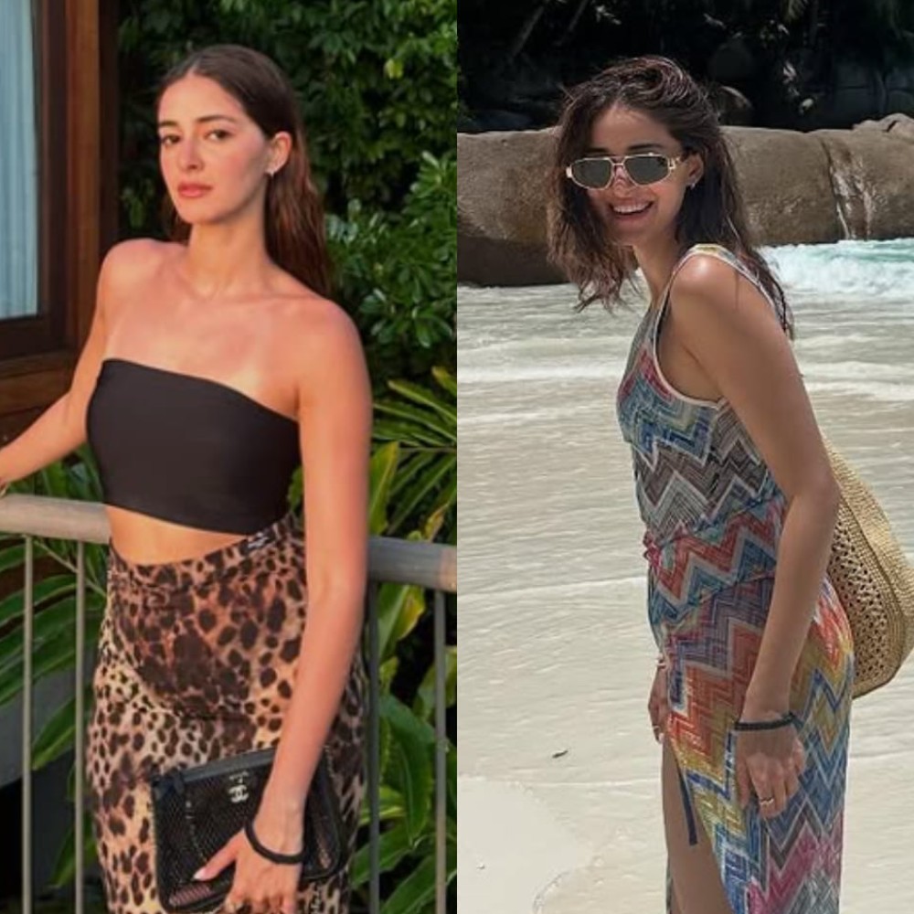 Ananya Panday keeps her vacation style minimal yet super pricey, with outfits worth ove...