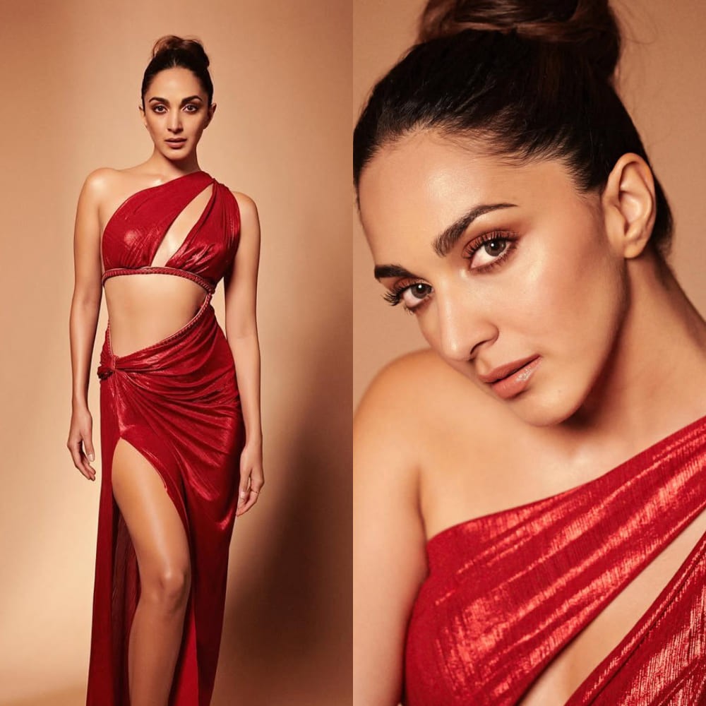 When Kiara Advani served a RED HOT look in Rs 9,04,000 dress from Aadnevik