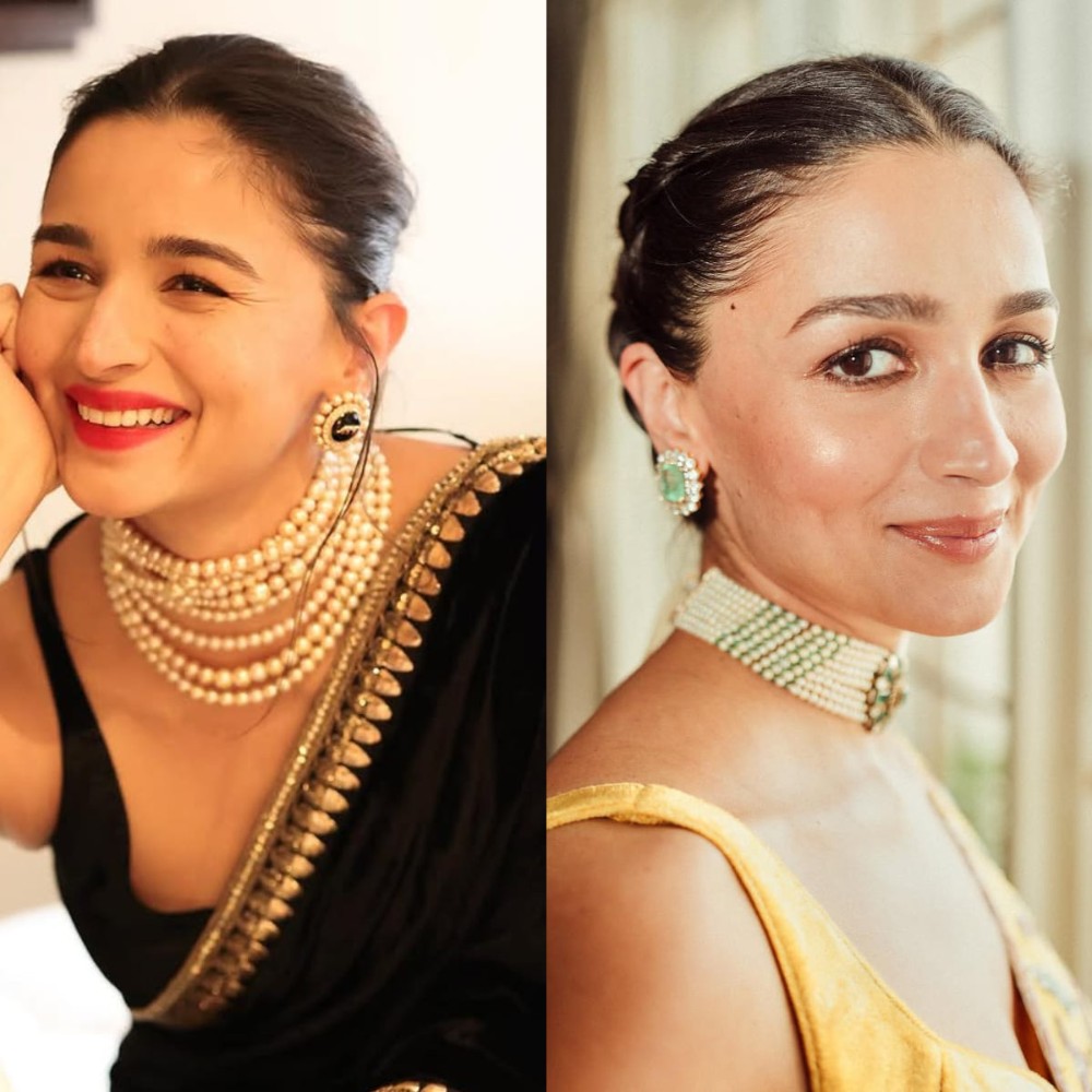 3 times Alia Bhatt aced the pearl necklace aesthetic and proved she’s the undisputed fa...