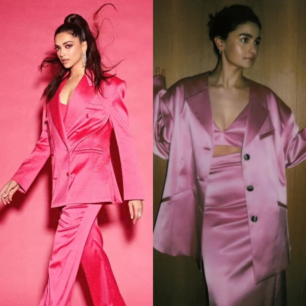 Deepika Padukone Vs Alia Bhatt fashion face-off: Who pulled off the hot-pink blazer loo...