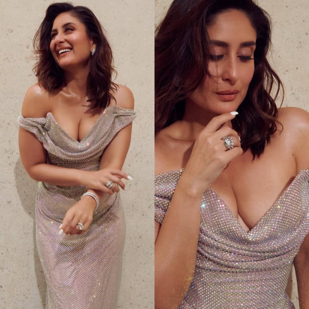 Kareena Kapoor gives a bedazzled shout-out to Vivienne Westwood with her throwback look...